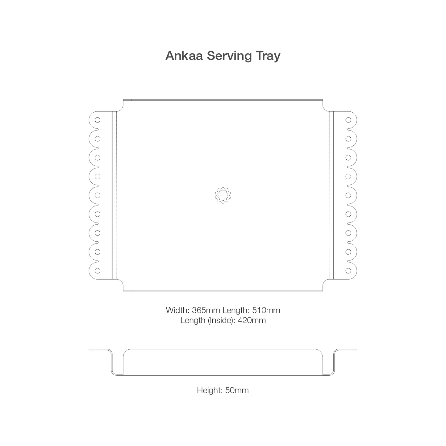 Ankaa Serving Tray
