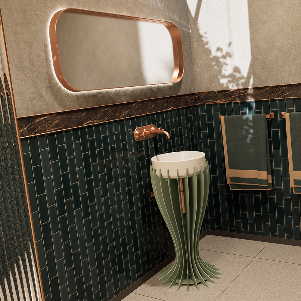Bellatrix 45.90 Vanity - Coloured Aluminium