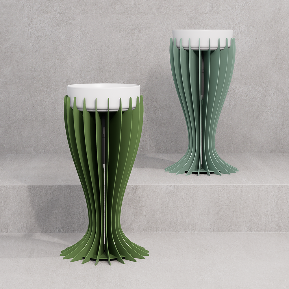 Bellatrix 45.90 Vanity - Coloured Aluminium