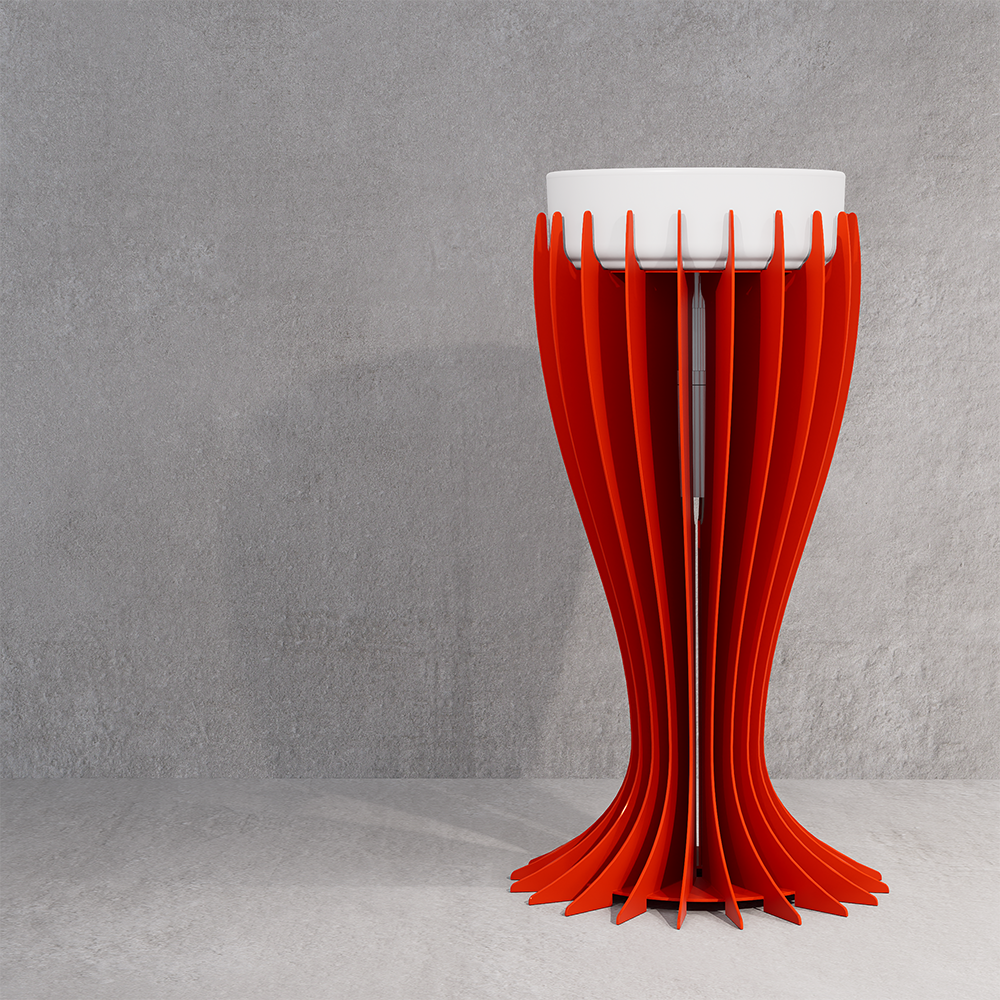 Bellatrix 45.90 Vanity - Coloured Aluminium