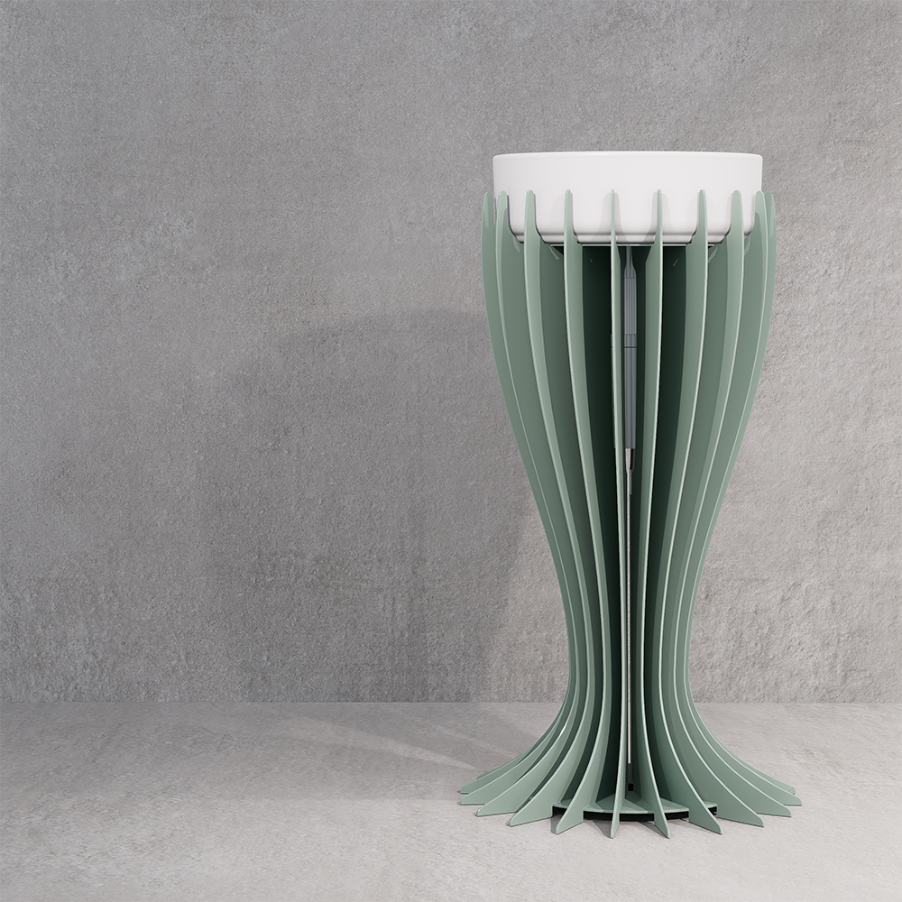 Bellatrix 45.90 Vanity - Coloured Aluminium