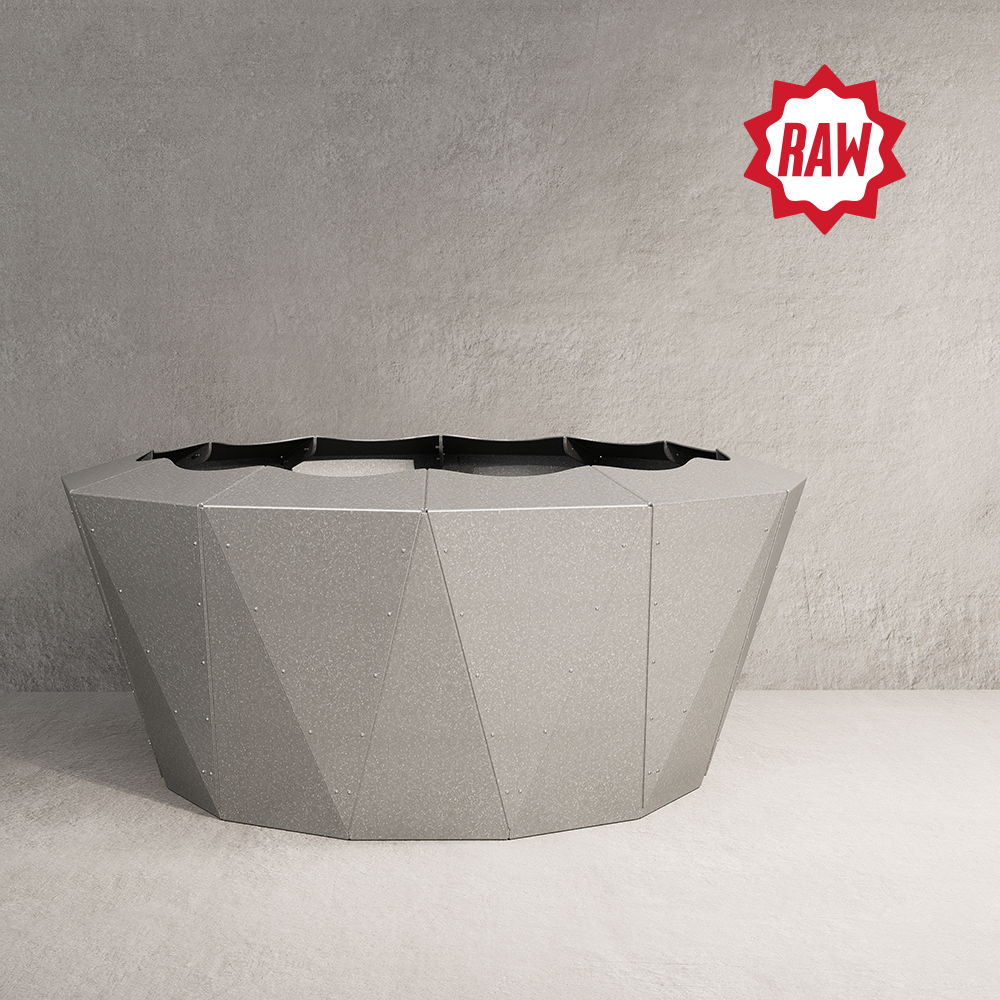 Castor 120.55 - Galvanised Steel