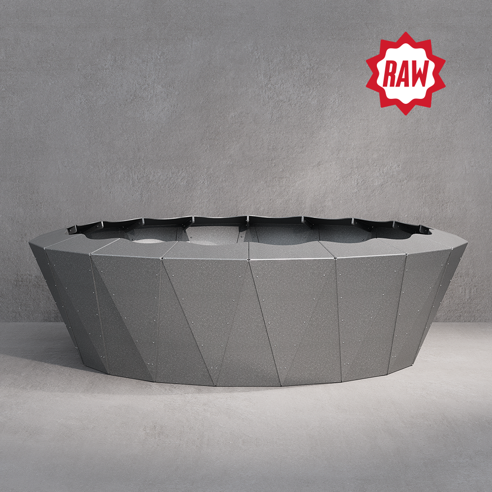 Castor 180.55 - Galvanised Steel