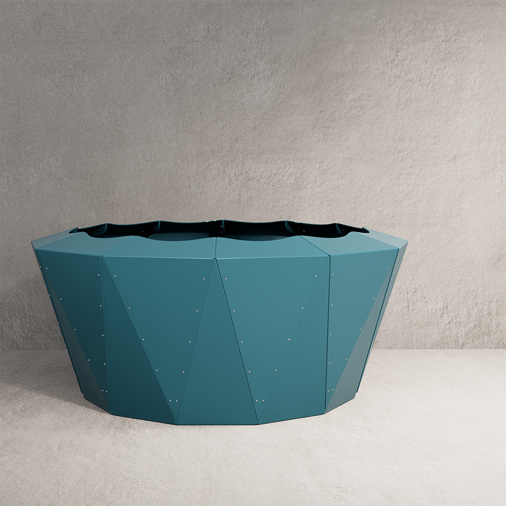 Castor 120.55 - Coloured Aluminium