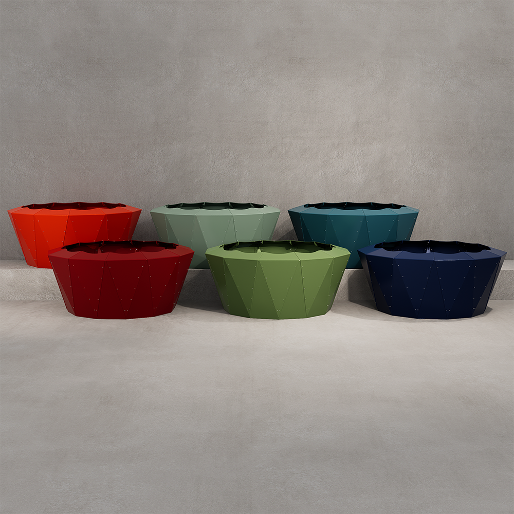 Castor 120.55 - Coloured Aluminium