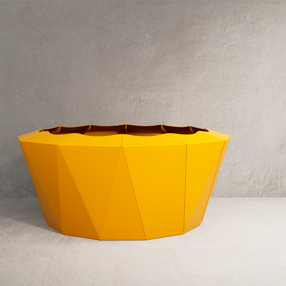 Castor 120.55 - Coloured Aluminium