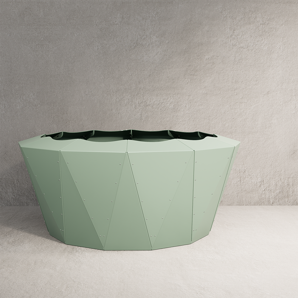 Castor 120.55 - Coloured Aluminium