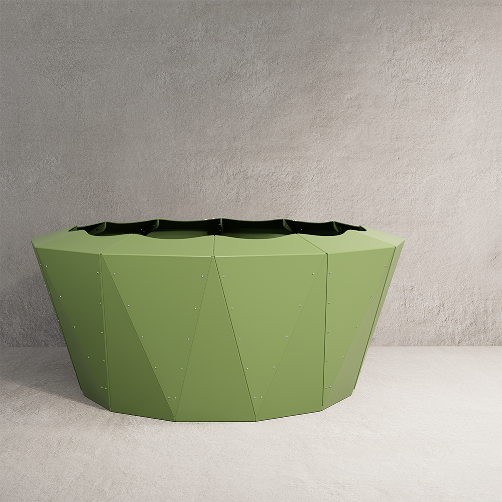 Castor 120.55 - Coloured Aluminium