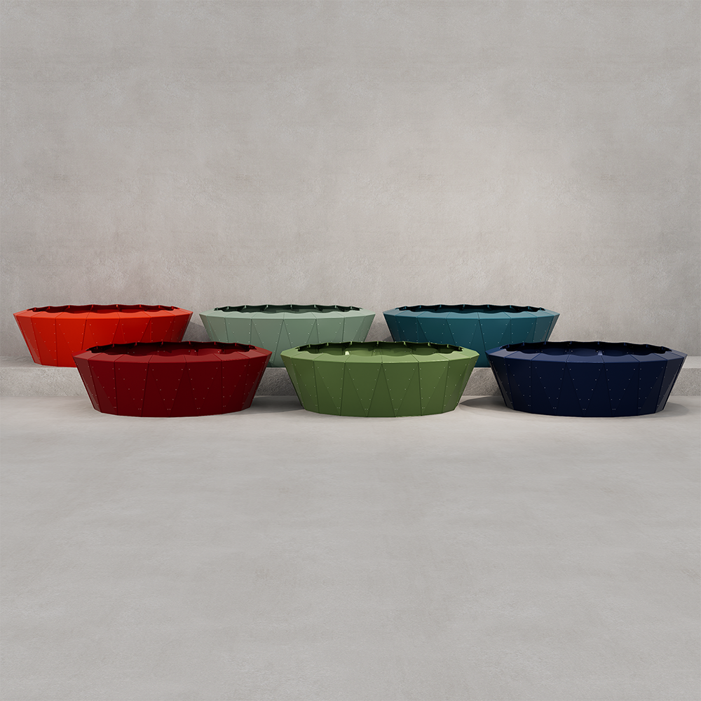 Castor 180.55 - Coloured Aluminium