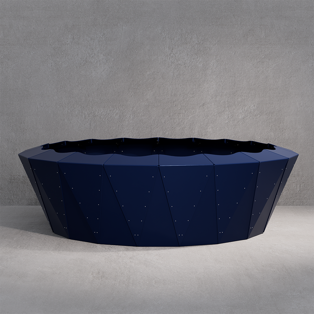 Castor 180.55 - Coloured Aluminium