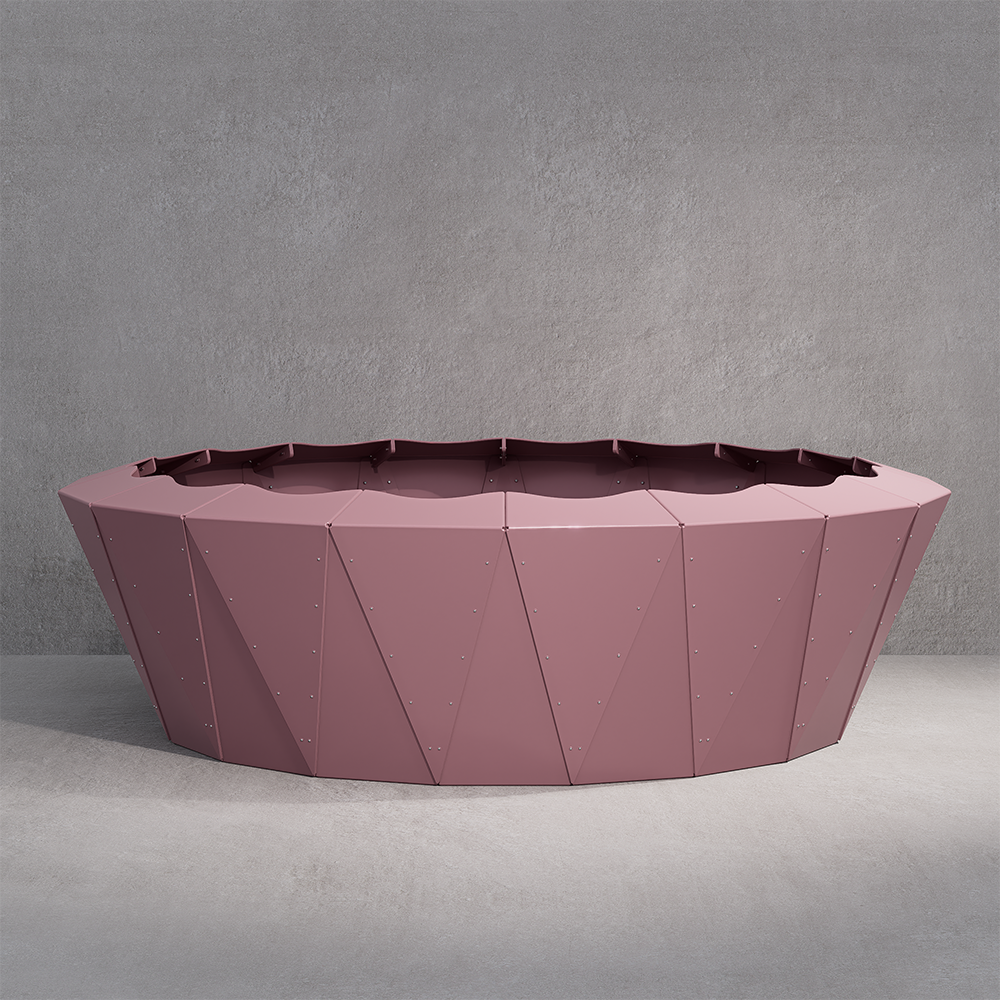 Castor 180.55 - Coloured Aluminium