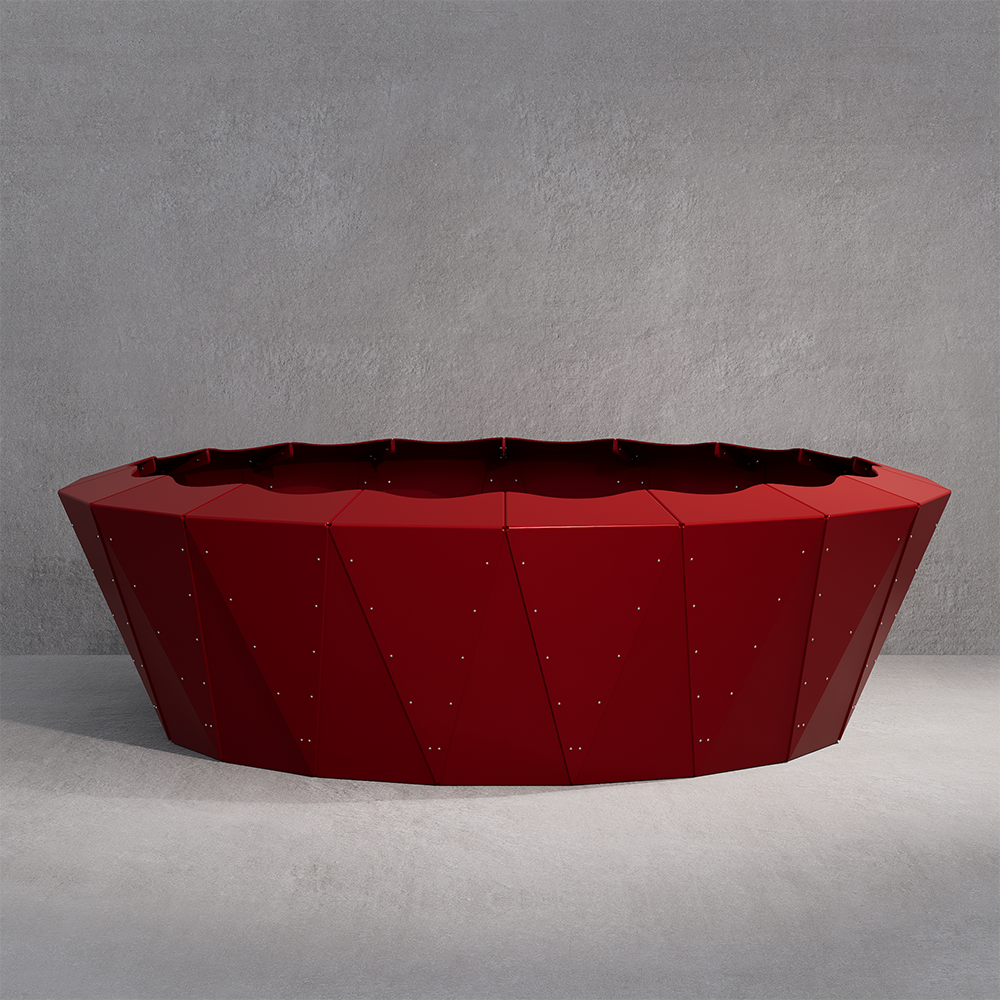 Castor 180.55 - Coloured Aluminium