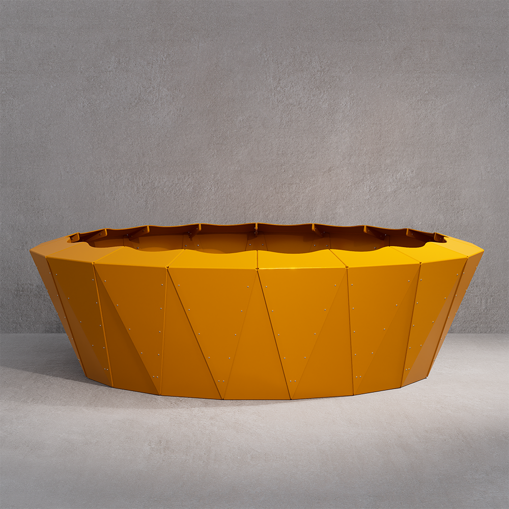 Castor 180.55 - Coloured Aluminium
