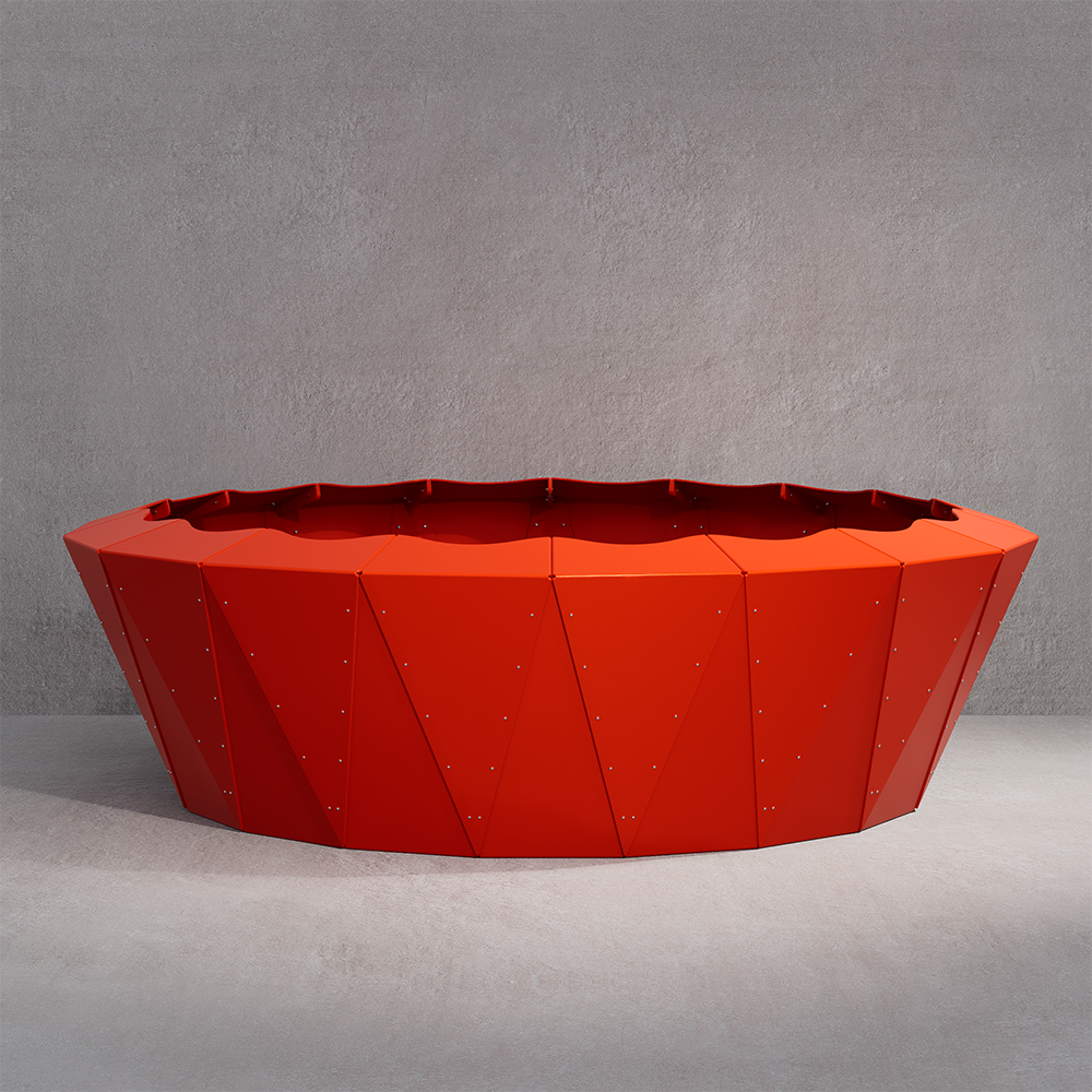 Castor 180.55 - Coloured Aluminium