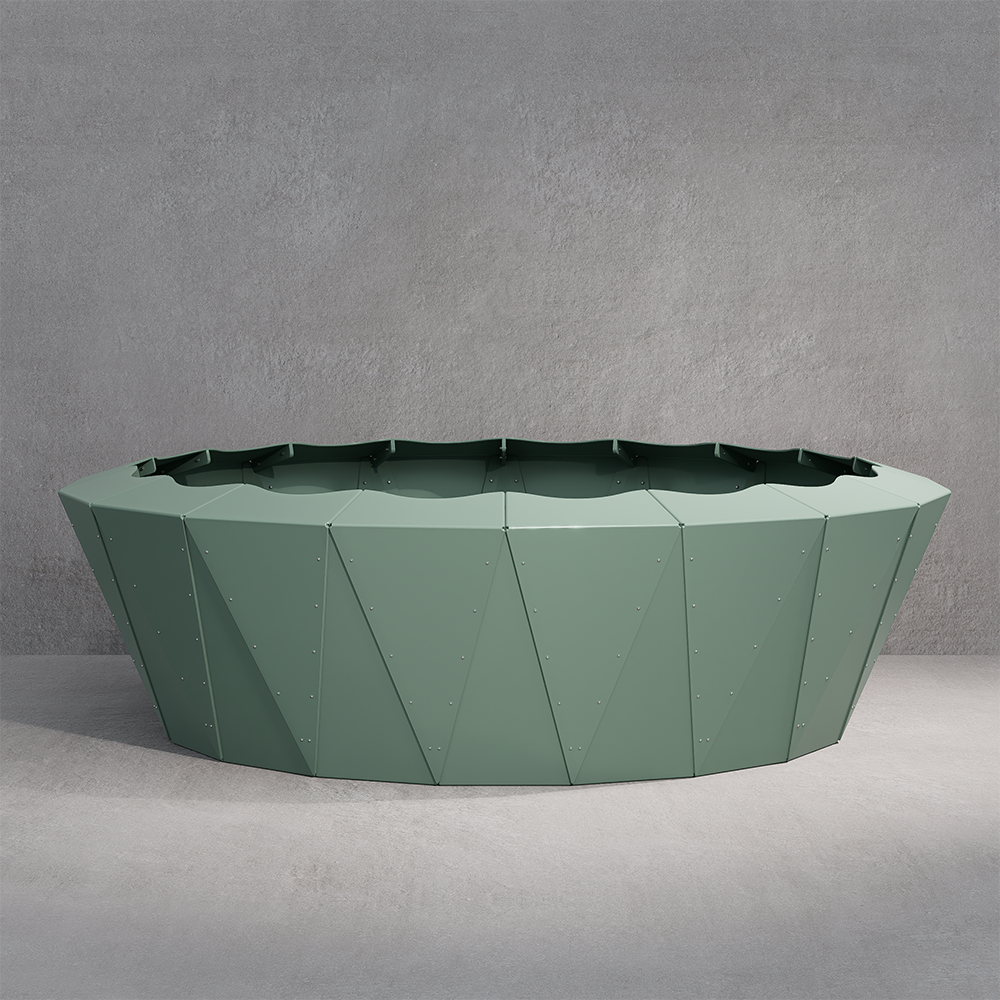 Castor 180.55 - Coloured Aluminium