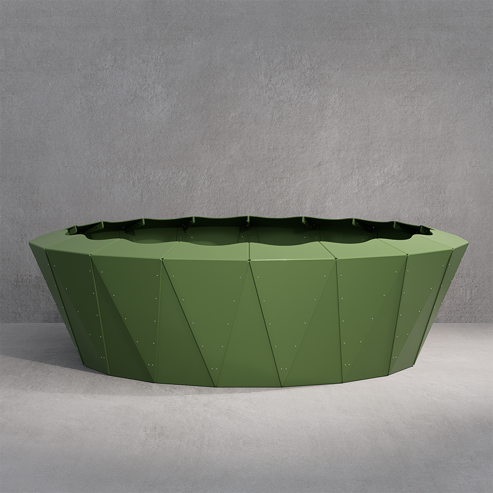 Castor 180.55 - Coloured Aluminium