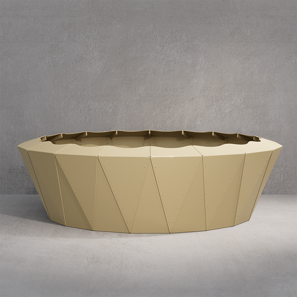 Castor 180.55 - Coloured Aluminium