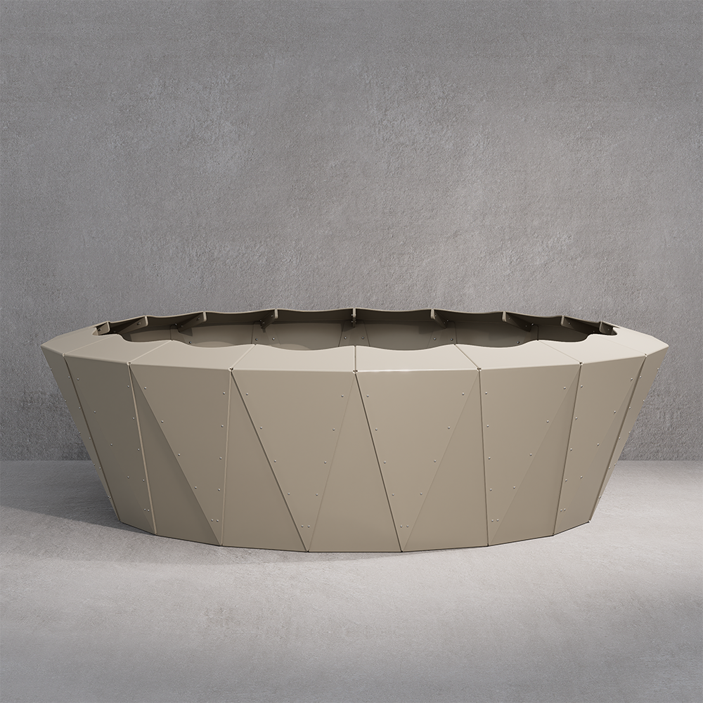 Castor 180.55 - Coloured Aluminium
