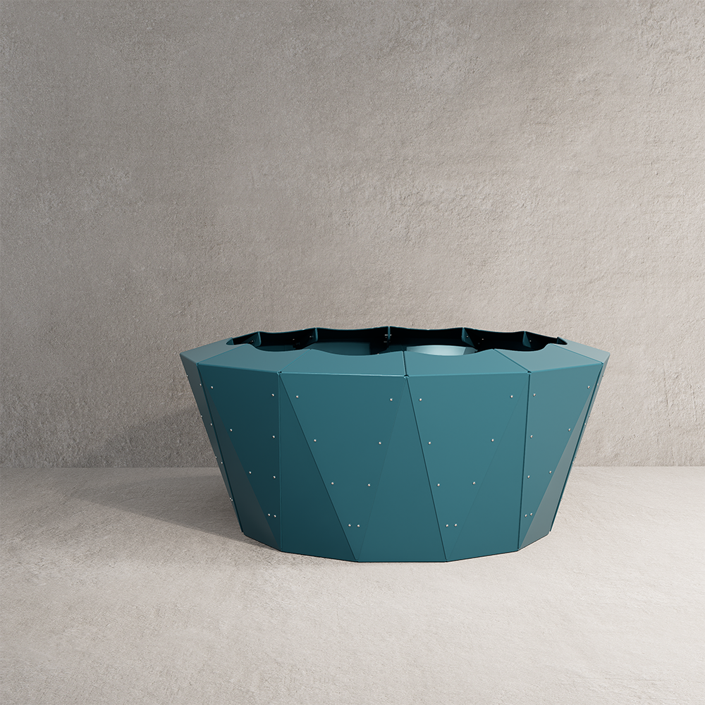 Castor 90.40 - Coloured Aluminium