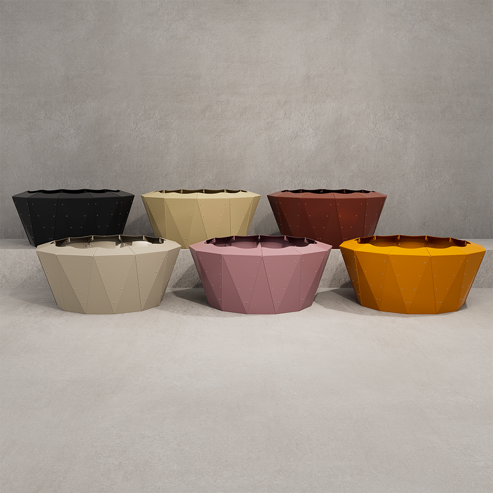 Castor 90.40 - Coloured Aluminium