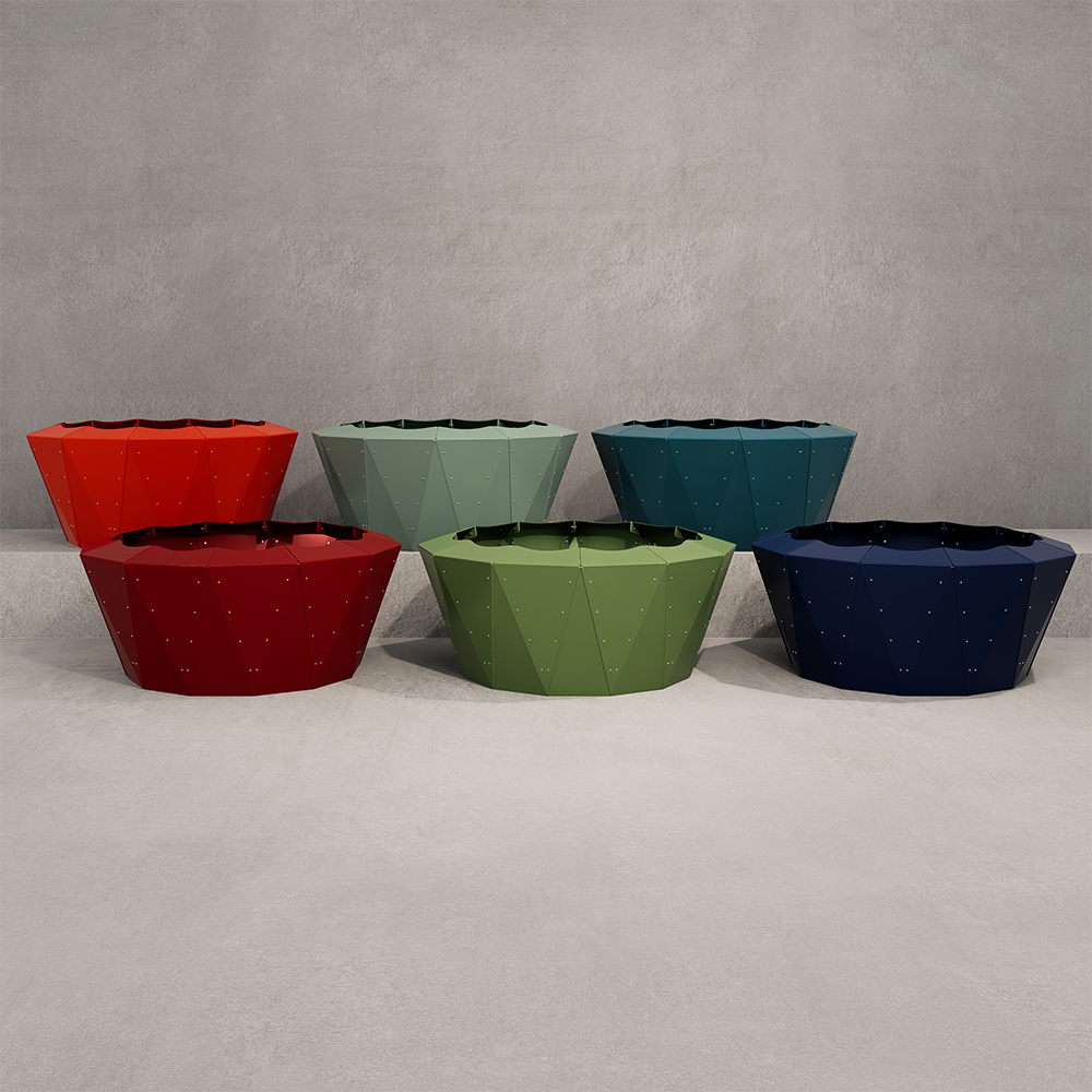 Castor 90.40 - Coloured Aluminium