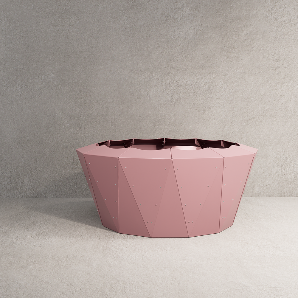 Castor 90.40 - Coloured Aluminium