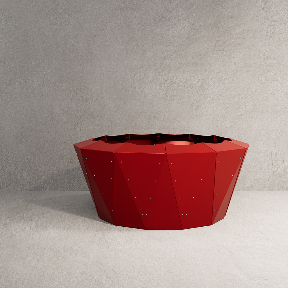 Castor 90.40 - Coloured Aluminium