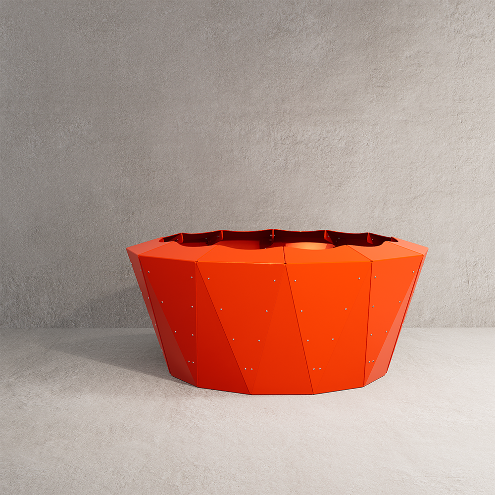 Castor 90.40 - Coloured Aluminium