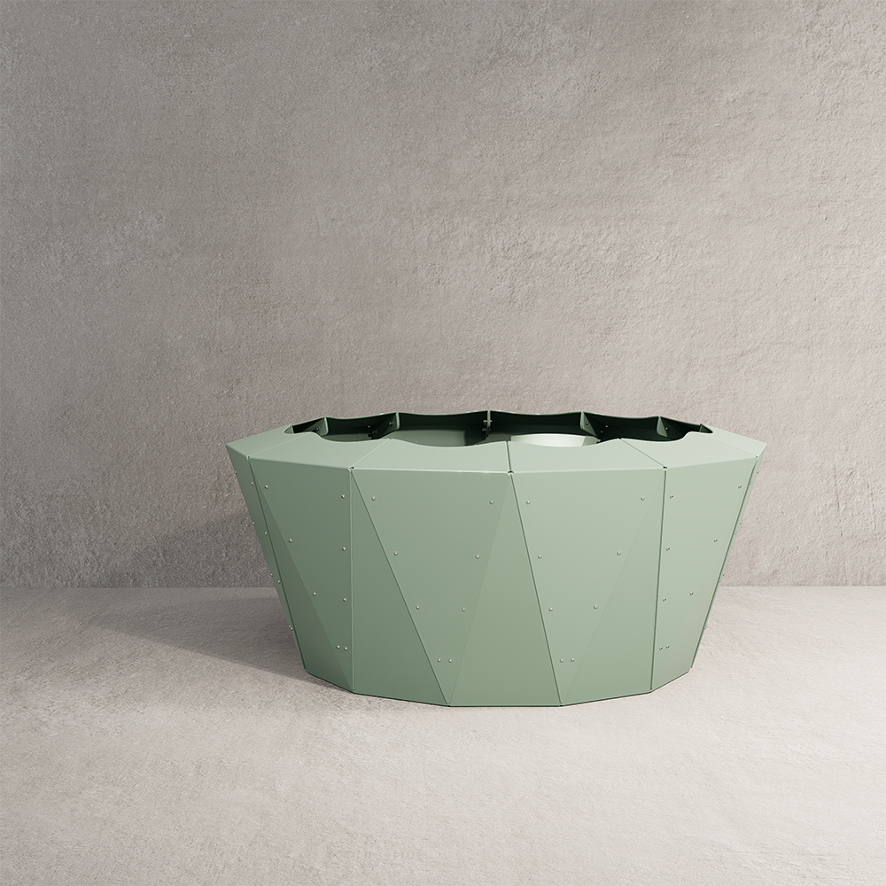 Castor 90.40 - Coloured Aluminium