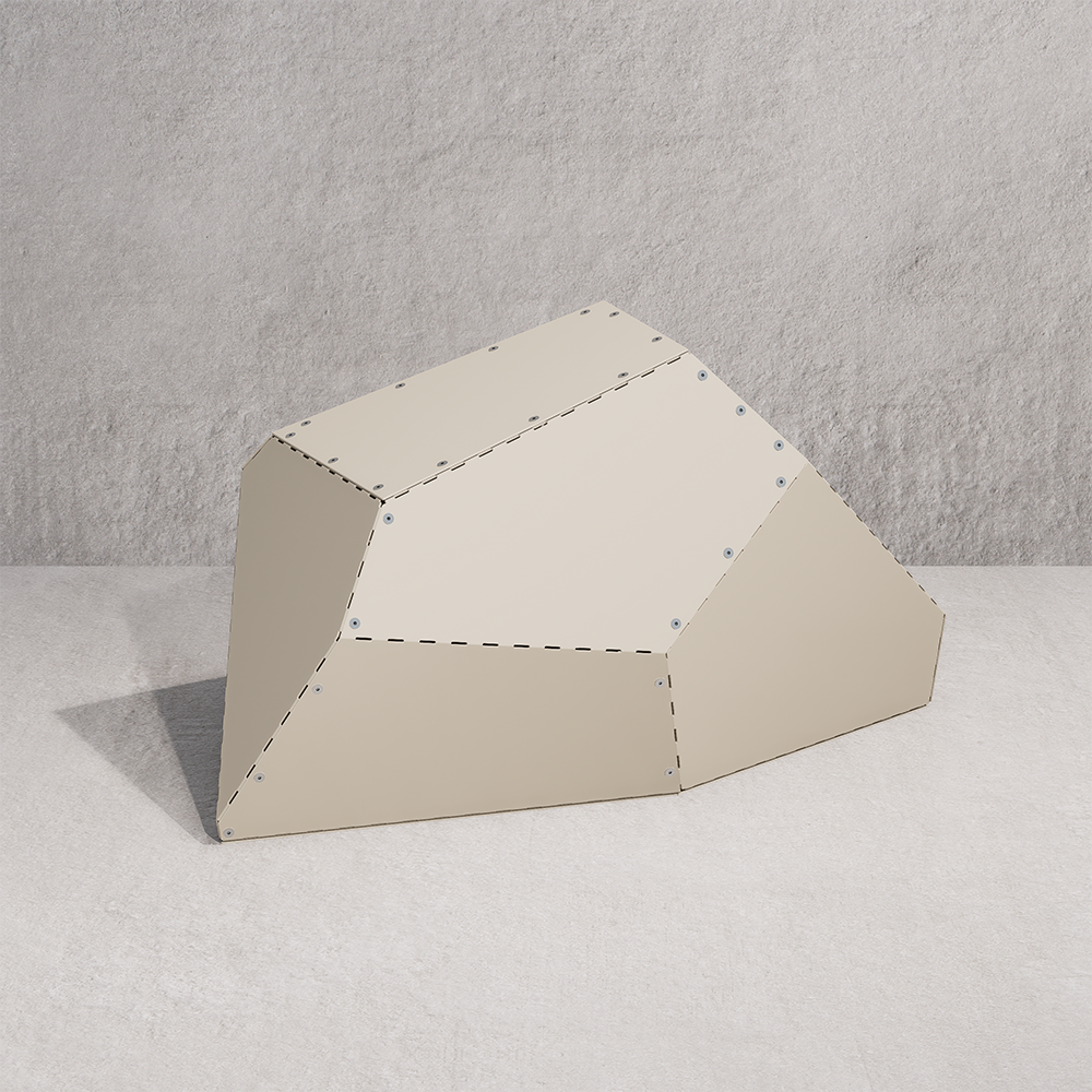 Vesta 50.80.45 - Coloured Aluminium