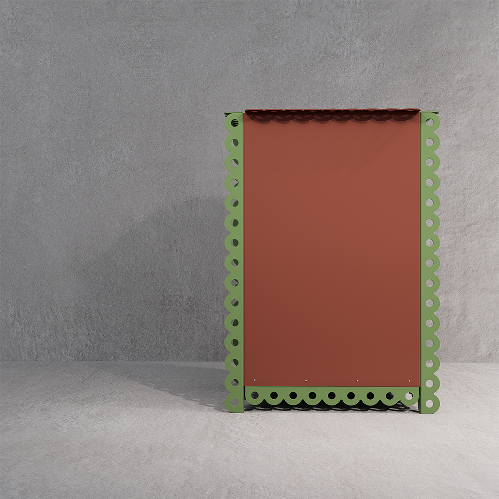 Ankaa 55.55.80 - Coloured Aluminium