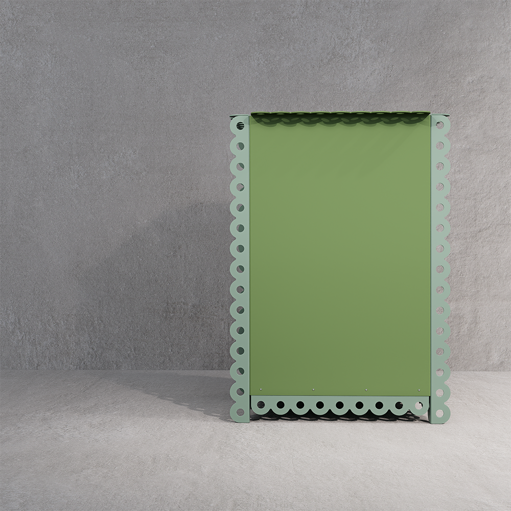 Ankaa 55.55.80 - Coloured Aluminium