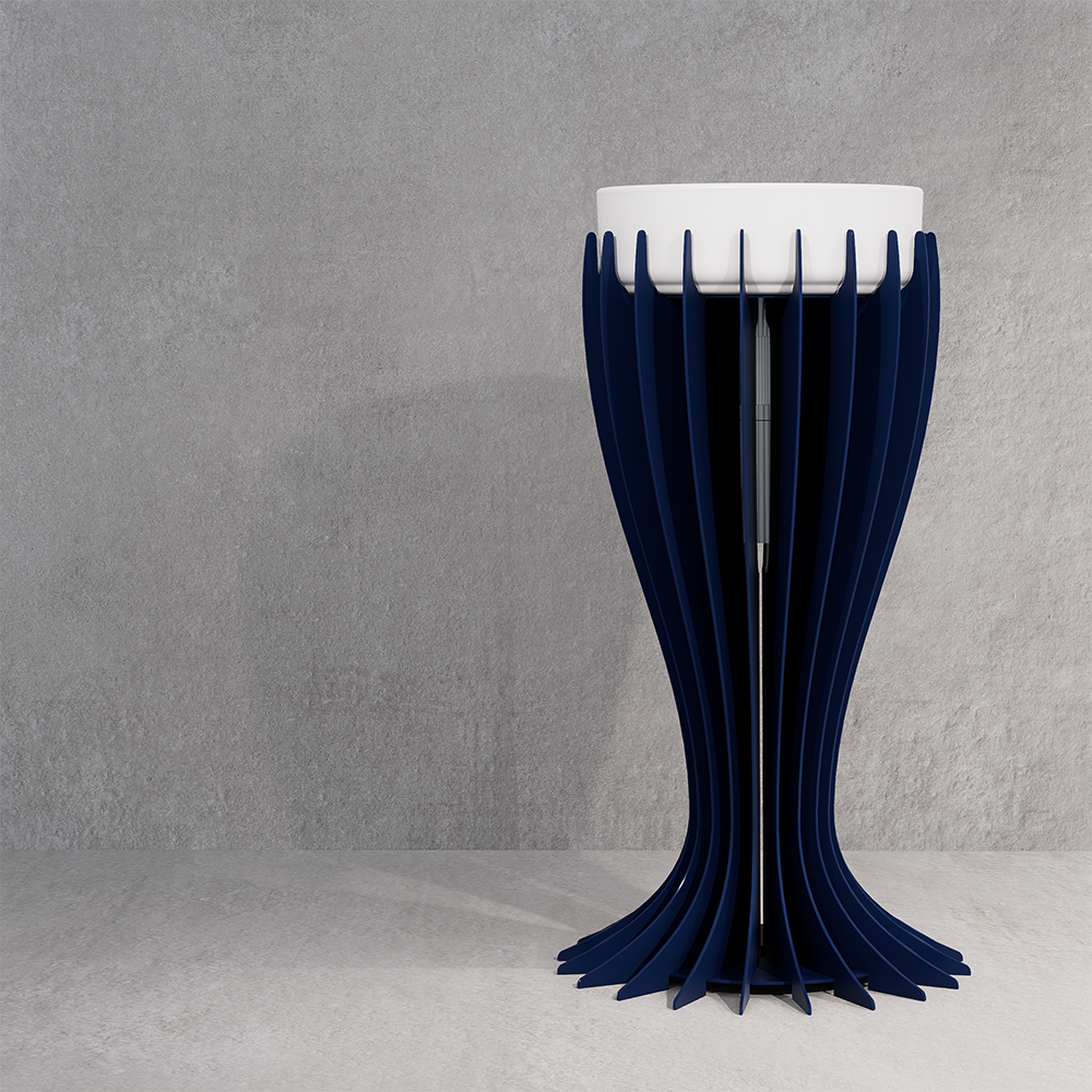 Bellatrix 45.90 Vanity - Coloured Aluminium