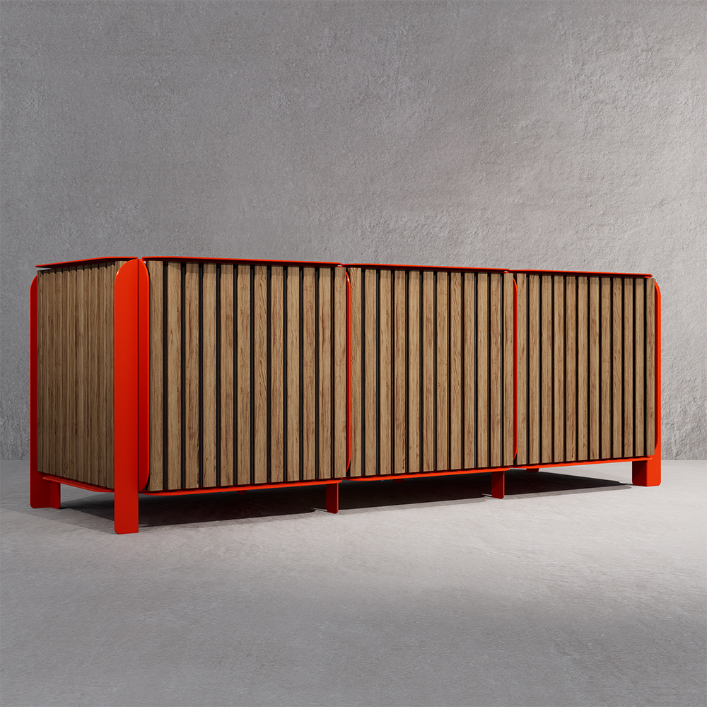 Naos Major 150.55.50 - Coloured Aluminium