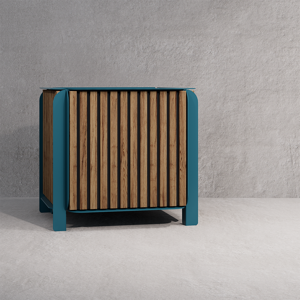 Naos Major 55.55.50 - Coloured Aluminium