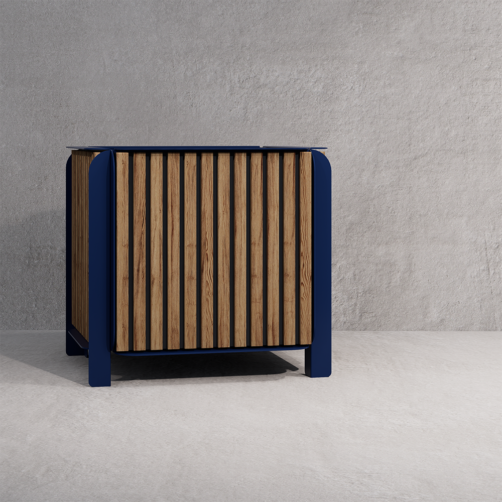 Naos Major 55.55.50 - Coloured Aluminium