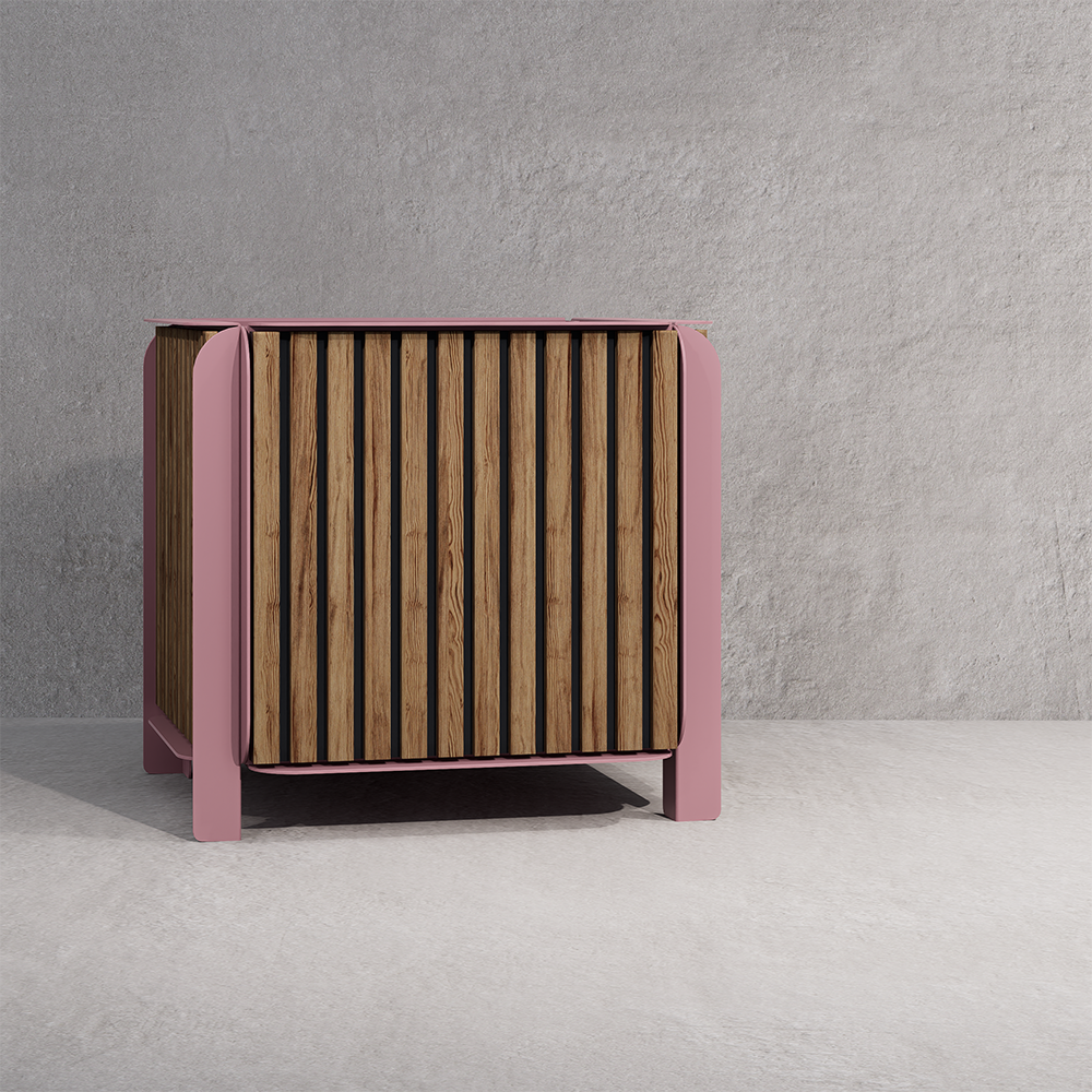 Naos Major 55.55.50 - Coloured Aluminium