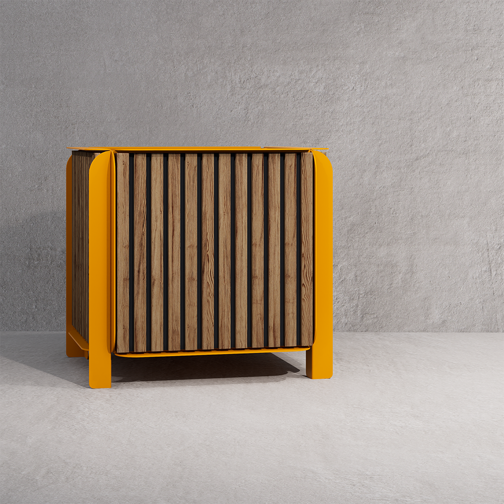 Naos Major 55.55.50 - Coloured Aluminium
