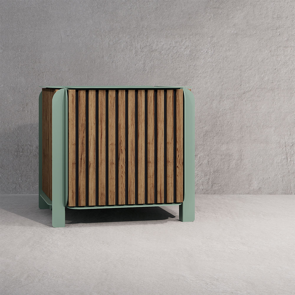 Naos Major 55.55.50 - Coloured Aluminium