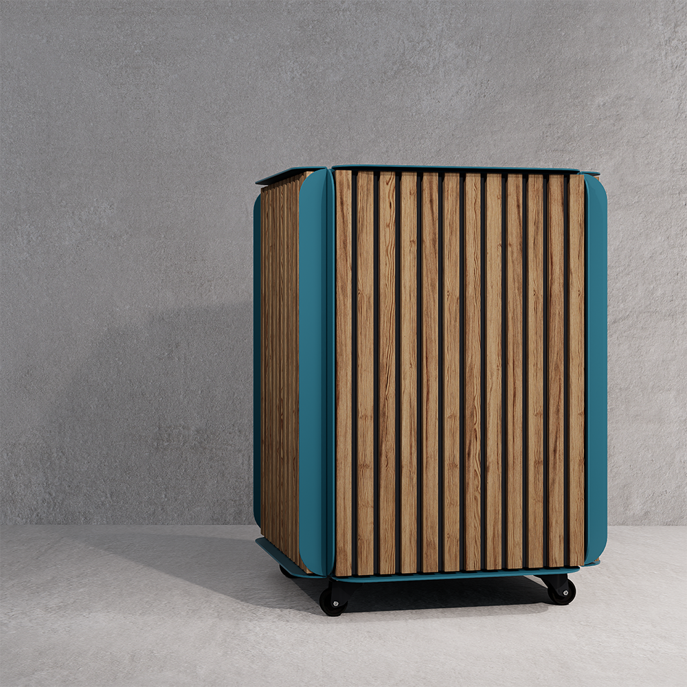 Naos Minor 55.55.80 - Coloured Aluminium