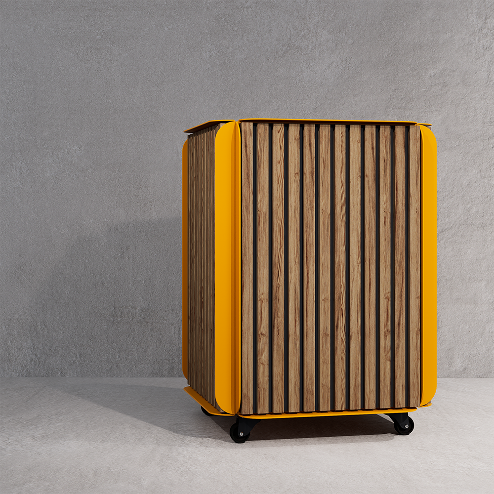 Naos Minor 55.55.80 - Coloured Aluminium